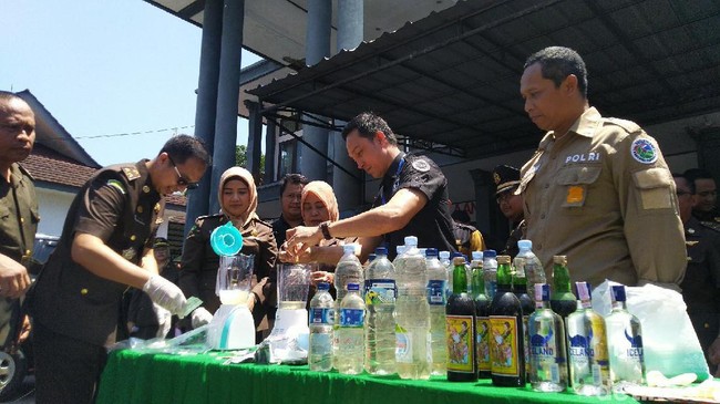 Kejaksaan Ciamis Musnakah BB yang Sudah inkrah