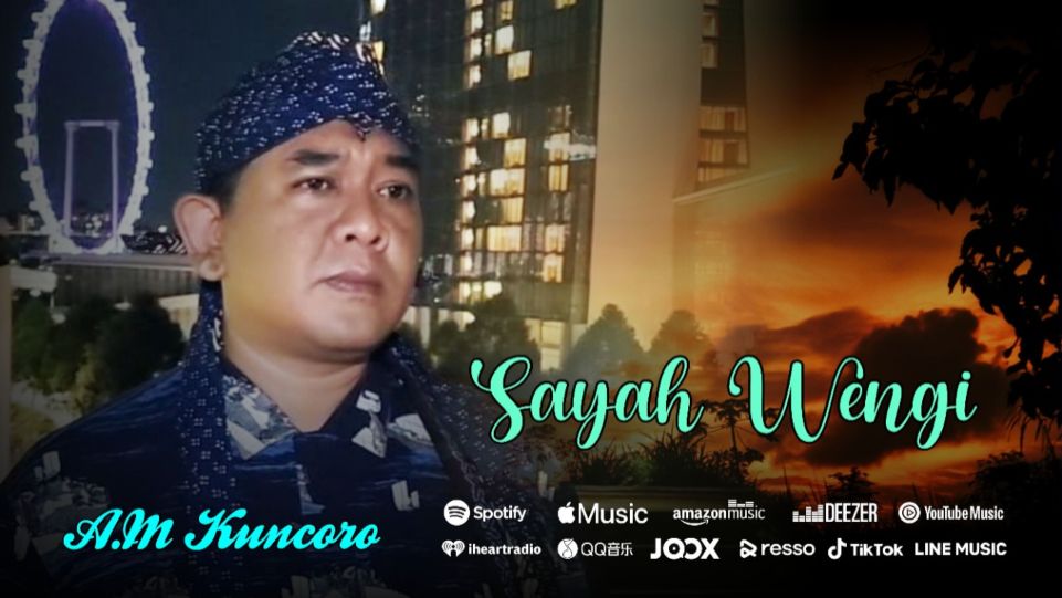 AM Kuncoro, Penyanyi lagu Sayah Wengi. (Dok. PFR)