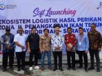 Suasana acara Soft Launching Ekosistem Hasil Perikanan Zona II Penangkapan Ikan Terukur Koridor Biak-Surabaya. (Dok. Istimewa)